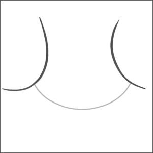 45 cm, moyen-long