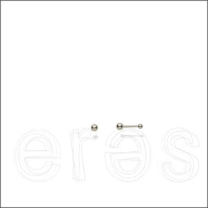 Piercing nez or gris