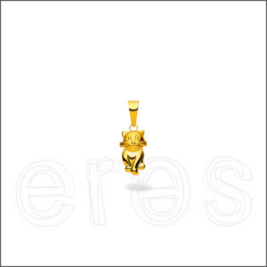 Pendentif or jaune