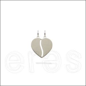Pendentif or gris