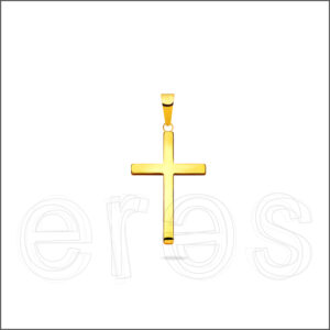Pendentif or jaune massif