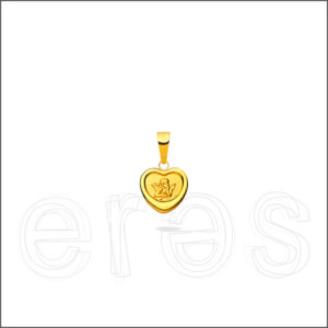 Pendentif or jaune
