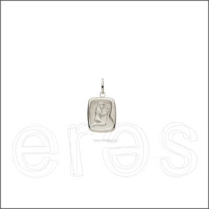 Pendentif or gris