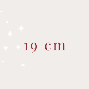 19 cm, poignet moyen-grand